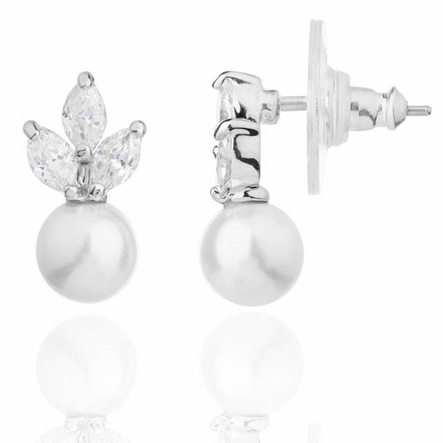 Cercei Borealy Perle White Shell [3]