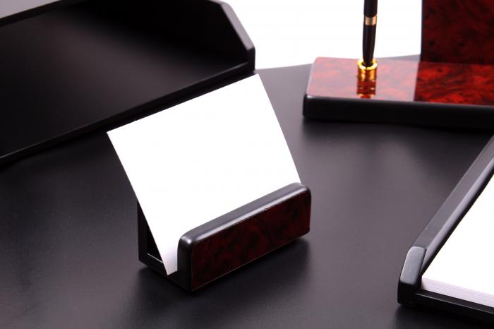 Business Set multifunctional pentru birou Dark Burgundy cu 8 accesorii [4]