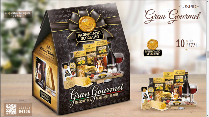 Cos de Craciun Italian Gourmet - 10 piese, made in Italy [2]