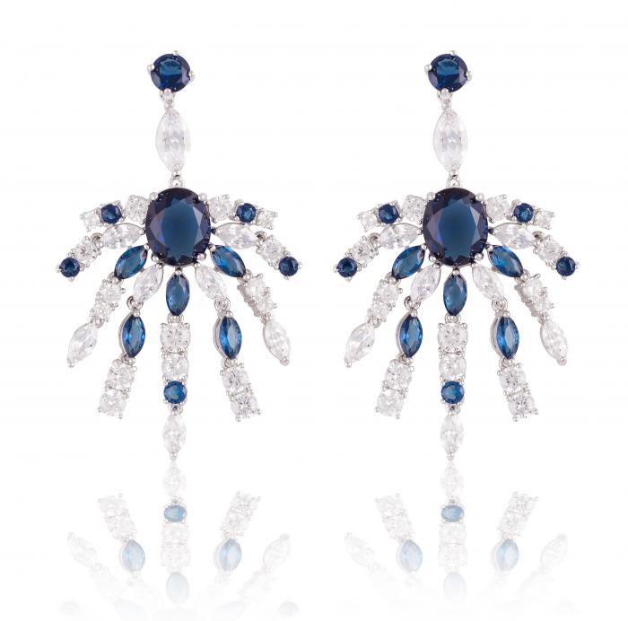 Royal Blue Colier și Cercei Borealy [4]