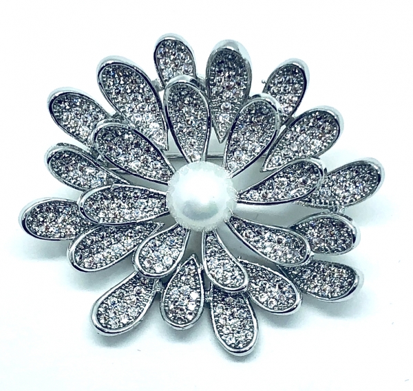 Brosa Dentelle Bouquet & Esarfa Matase Flowers by Borealy [3]