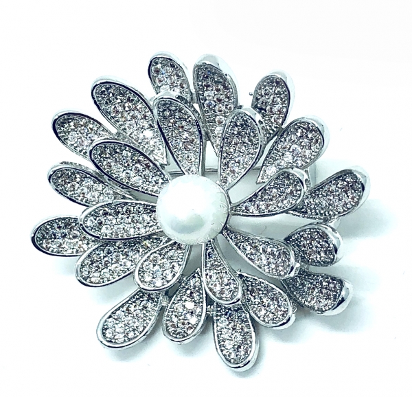 Brosa Dentelle Bouquet & Esarfa Matase Flowers by Borealy [5]