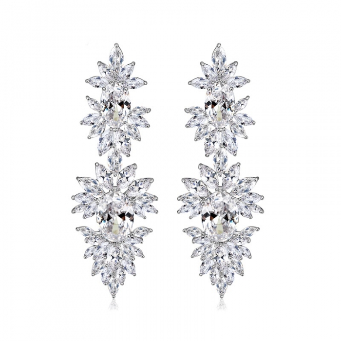 Cercei Mireasa Opulence Crystal [5]