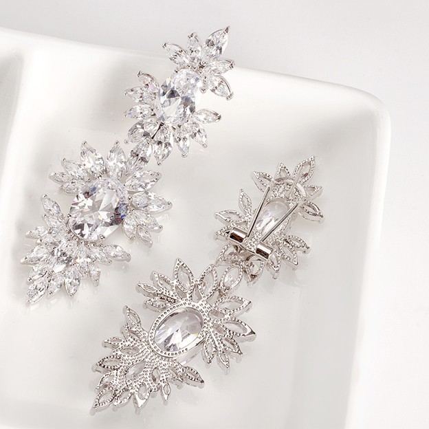 Cercei Mireasa Opulence Crystal [3]