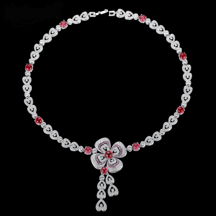 Colier Bridal Flower Glam by Borealy [2]