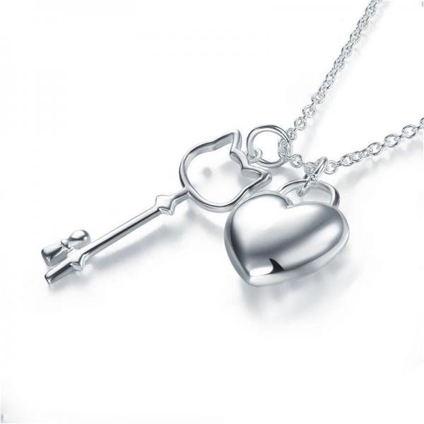 Colier Borealy Argint 925 Kitty Heart [2]