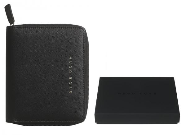 Premium Business Gift Set Mapa Conferinta Hugo Boss A6 si Butoni Tourbillon Silver [5]