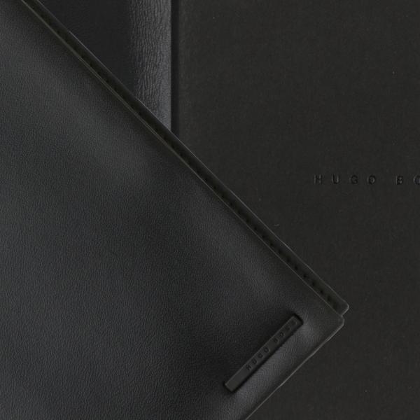 Black Leather Gift Set Mapa Agenda Hugo Boss si Batista costum matase naturala [2]