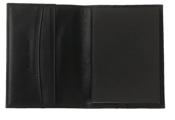 Black Leather Gift Set Mapa Agenda Hugo Boss si Batista costum matase naturala [7]