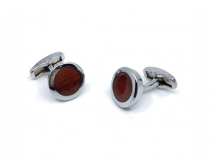 Butoni Round Red Wood, by Borealy [3]