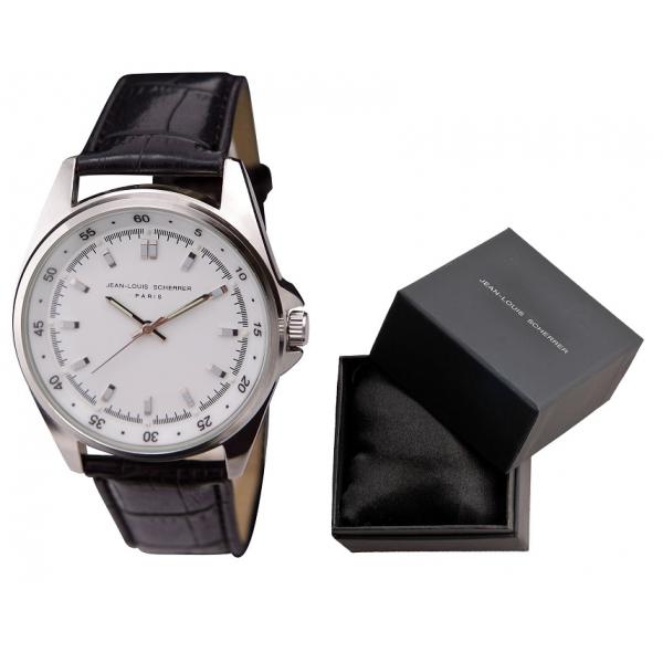 Set Ceas Jean Louis Scherrer Contraste White si agenda Hugo Boss - personalizabil [4]