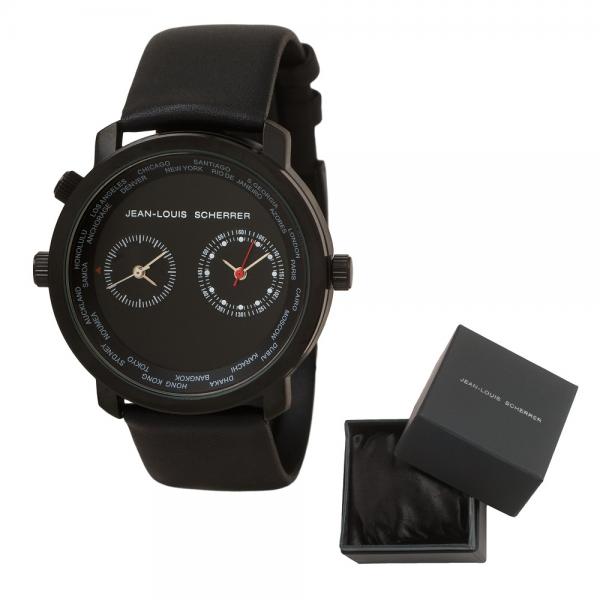 Passion for Travel Set Ceas Dual Time Zone Jean-Louis Scherrer si Cutie 3 Ceasuri - personalizabil [5]