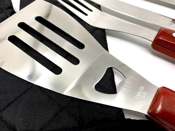 Set 7 ustensile și șorț pentru grătar Barbeque [3]