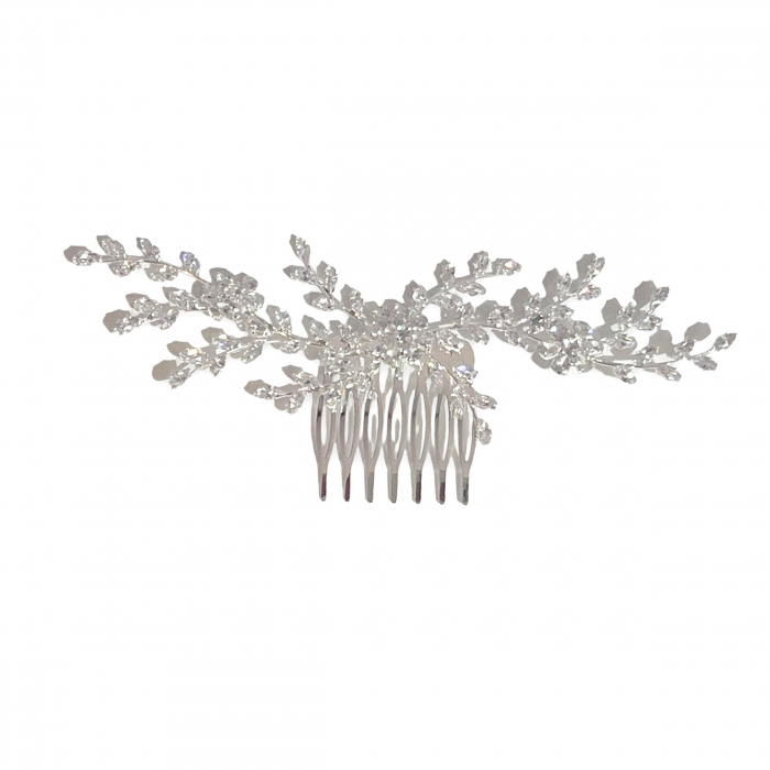 Agrafa Flexibila Bridal Flower Luxury Zirconiu [2]