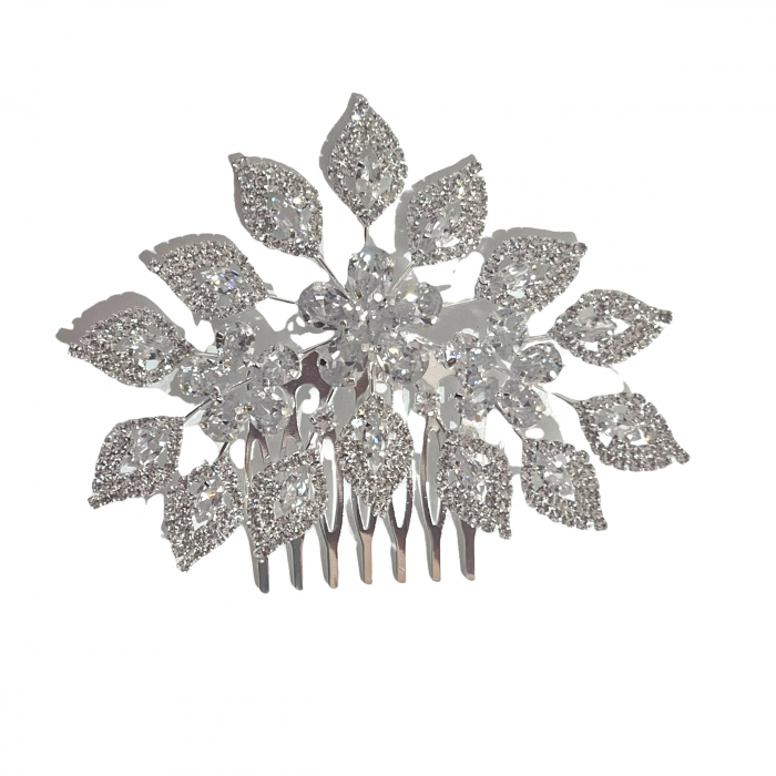 Agrafa Bridal Flowers Luxury Zirconiu [4]