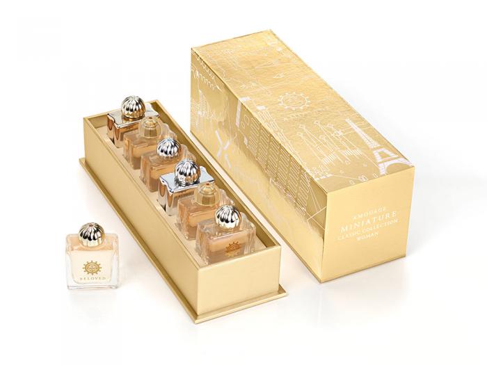 Set Amouage 6 Parfumuri Classic Women Miniatures si Esarfa Cacharel [3]