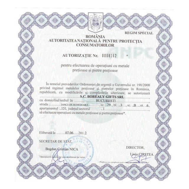 Inel Borealy Argint 925 Created Diamond Unique Marimea 6 [4]