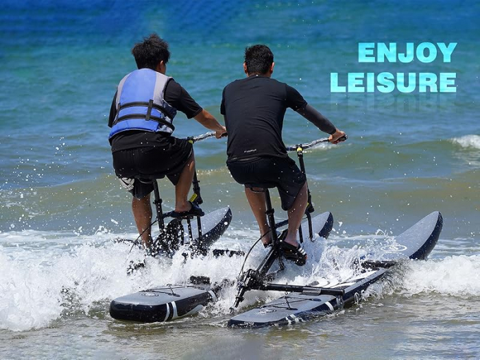 Bicicleta pe Apa Dubla - WaterBike - Bicicleta care merge pe apa pentru 2 persoane - Unic in Romania [3]