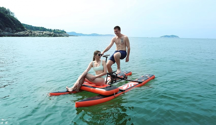 Bicicleta pe apa pentru Adulti - WaterBike - Bicicleta care merge pe apa - Unic in Romania [6]