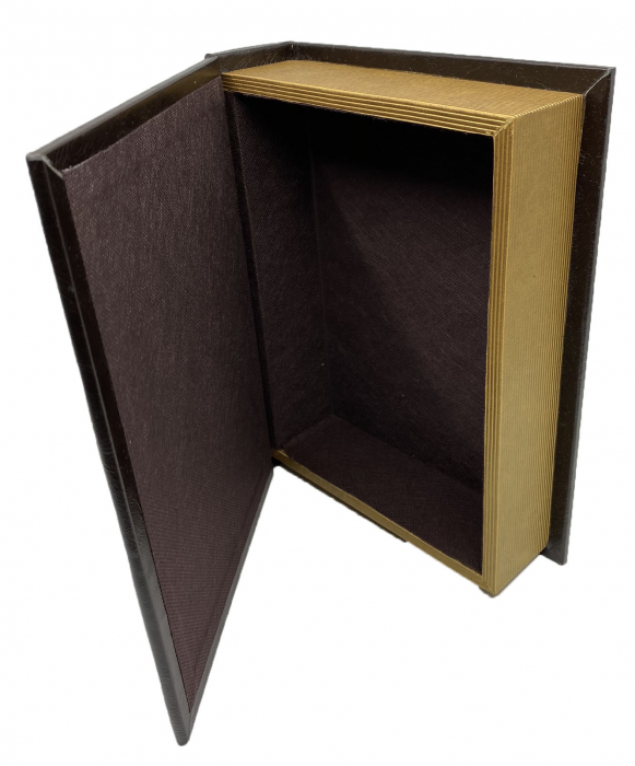 Portofel Piele Naturala pentru Carduri Hugo Boss & Cutie Depozitare Leather Book [3]