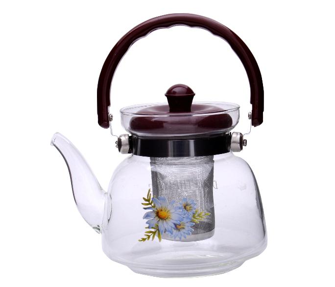 Ceai Floare Osmanthus Blooming flower  cu ceainic sticla de lux [4]