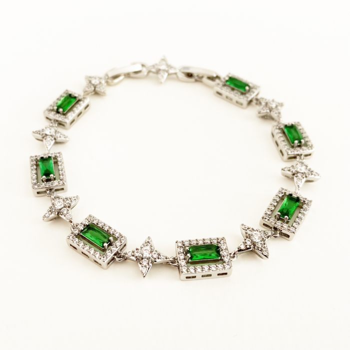 Brăţară Emerald Green Tennis [2]