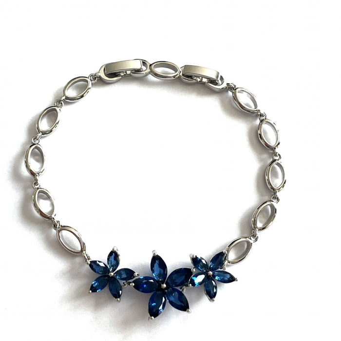 Brăţară Blue Flowers Sapphire [2]