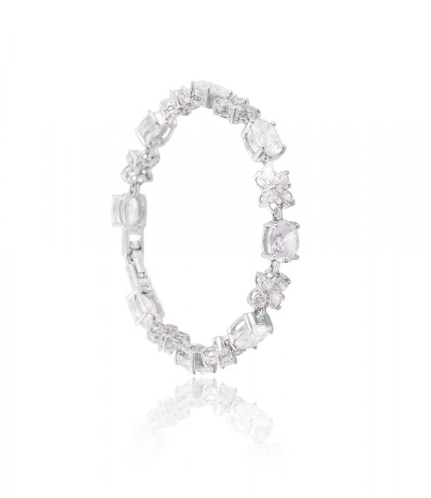 Bratara Borealy Simulated Diamond Oval Cut [2]