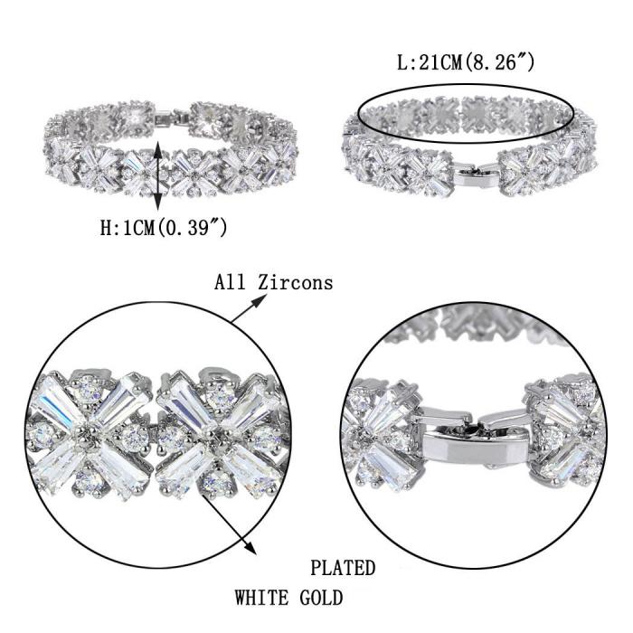 Brăţară Borealy Diamonds Square Accent [3]