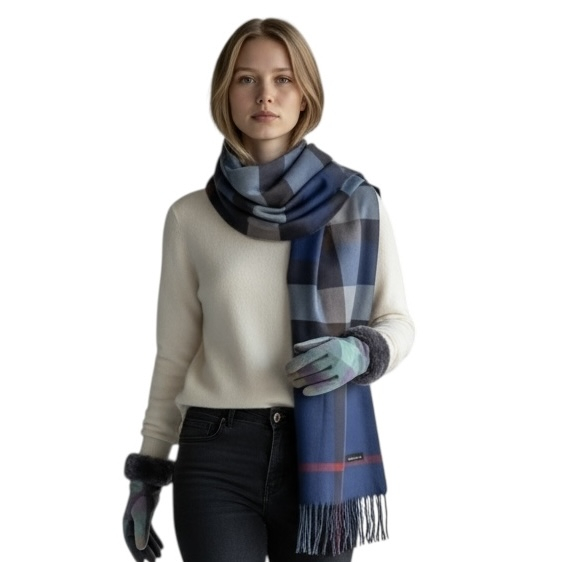 British Esarfa Casmir, Manusi & Portofel Cadouri Craciun 2023 [1]