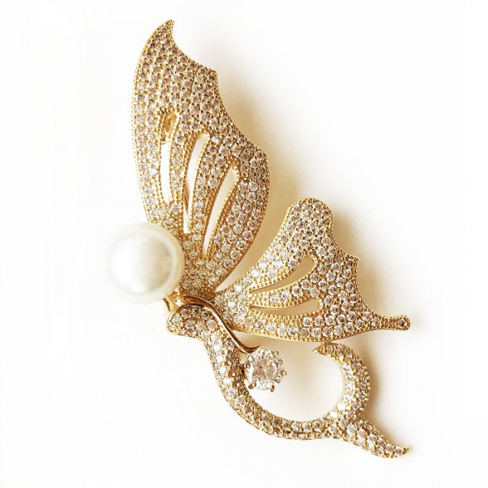 Broşă Butterfly Glam Gold [2]