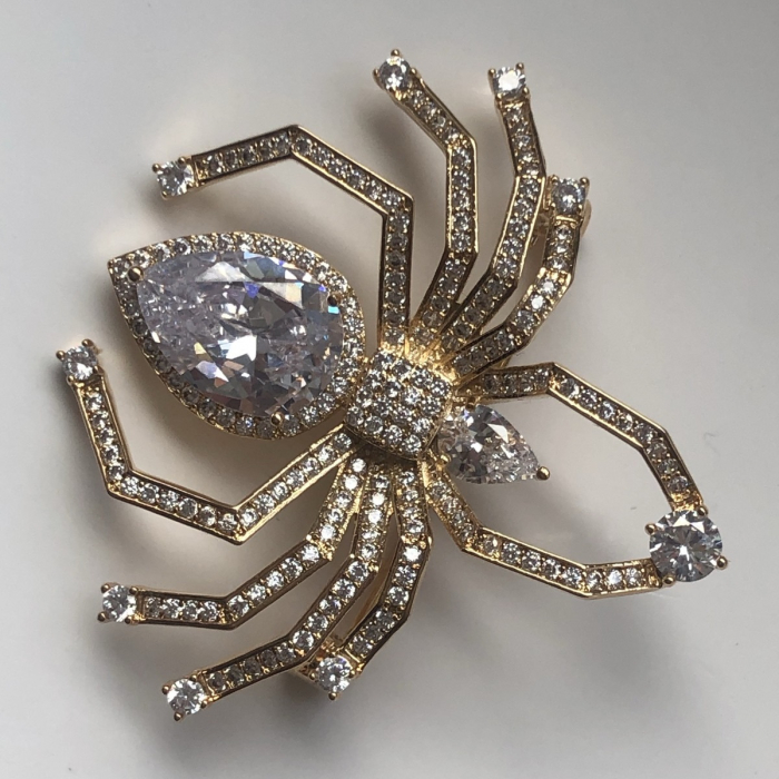 Spider Broşă Gold [2]