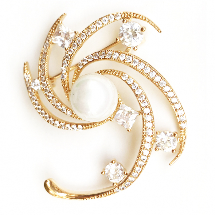 Broşă Star Pearl Luxury [3]