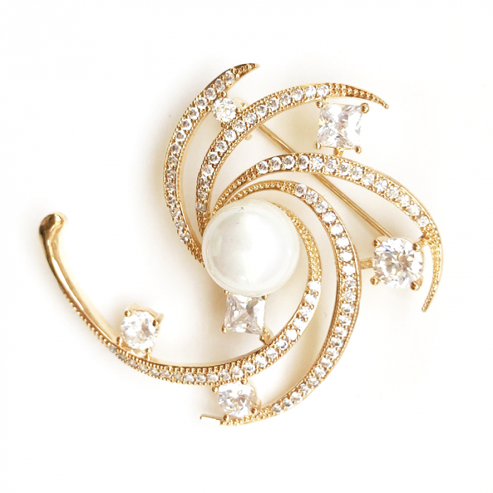 Broşă Star Pearl Luxury [2]