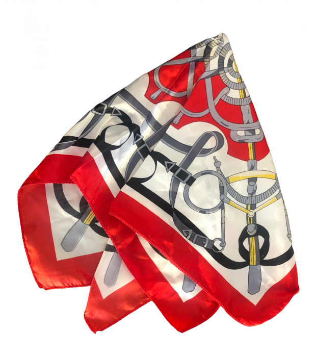 Brosa Red Heart Glamour & Cadou Esarfa Matase [3]