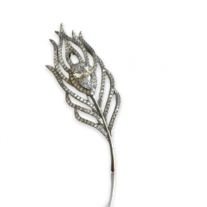 Broşă Feather White [3]