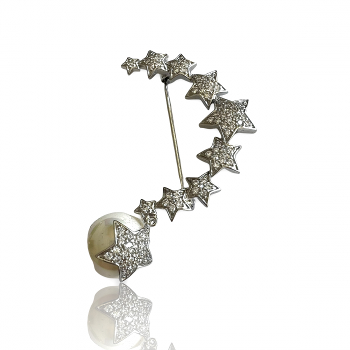 Brosa Stars & Cadou Esarfa Matase [6]