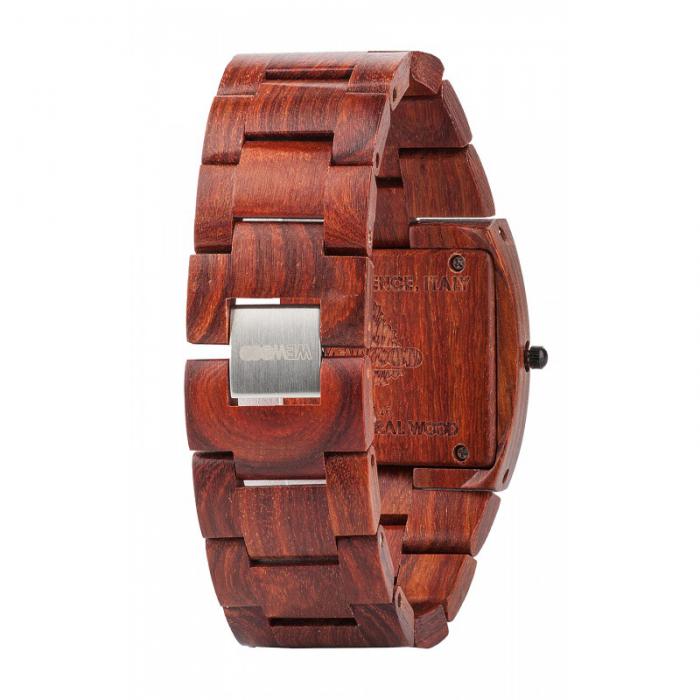 Jupiter Brown Wood Watch for Men - Ceas 100% din lemn lucrat manual [3]