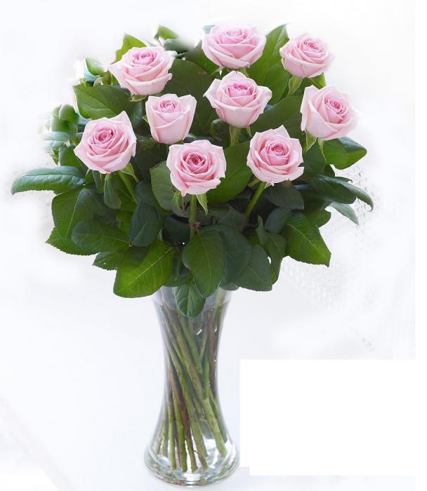 Buchet 19 trandafiri cu vază [2]