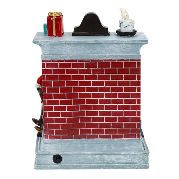 Decorațiune Crăciun – Șemineu cu Moș Crăciun [3]