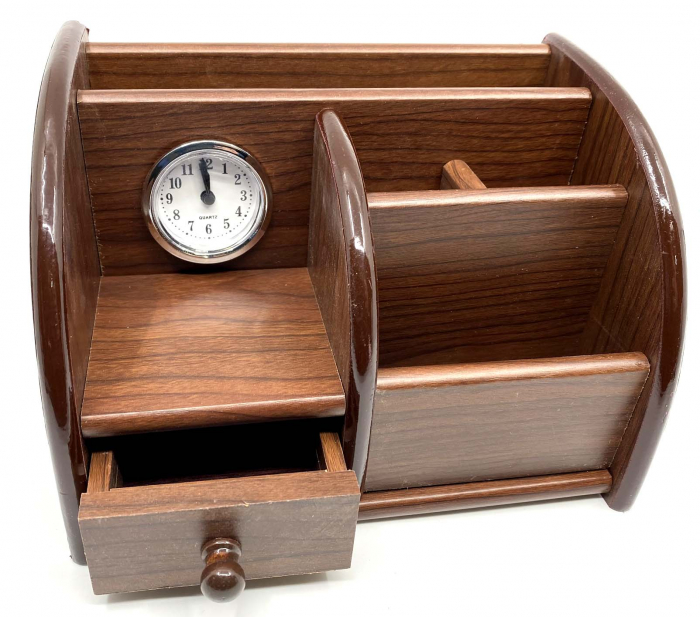 Business Desk Brown Pen [3]