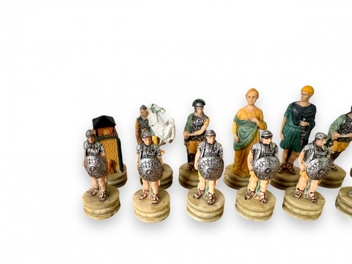 Premium Chess Game, cu figurine lucrate manual Roma Antica [8]