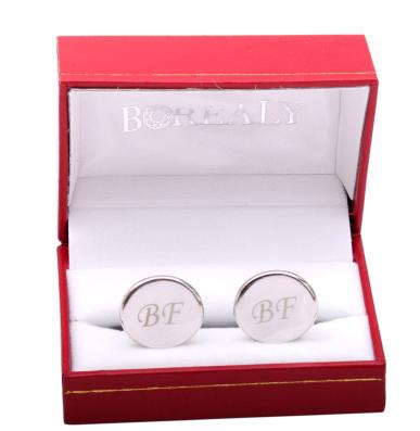 Set Butoni Personalizabili Borealy Argint 925 si Note pad Black Hugo Boss [3]