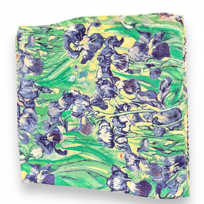 Cadou Portofel Blue Piele Naturala si Esarfa Matase [4]