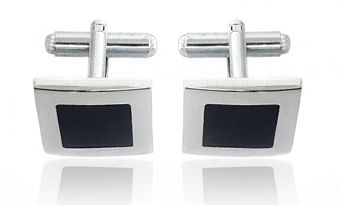 Cadou Business Geanta Laptop Ungaro Pitone Piele Blue & Butoni Noir by Borealy [4]