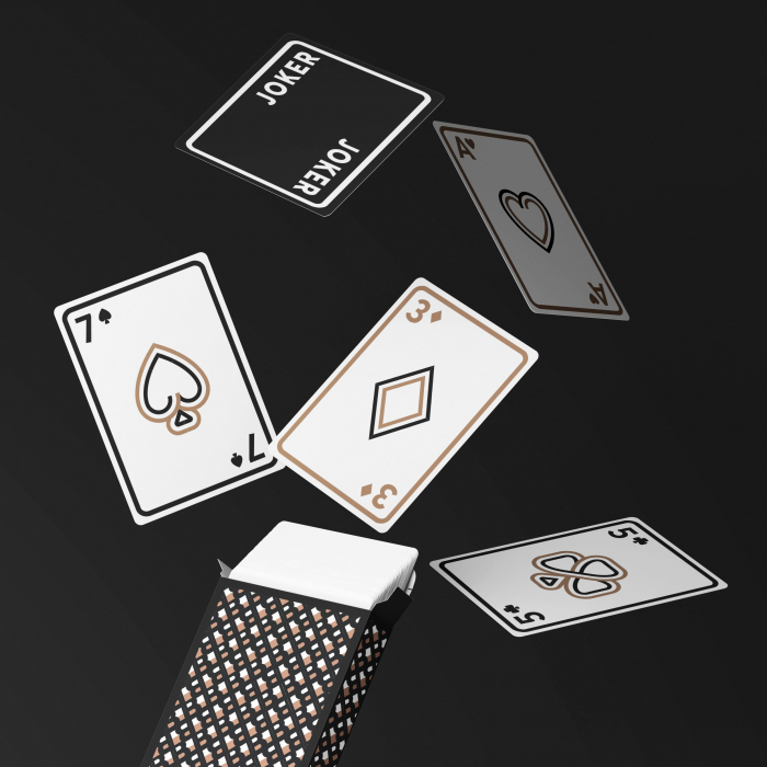 Carti de Joc Luxury by BOSS, Iconic Black [4]