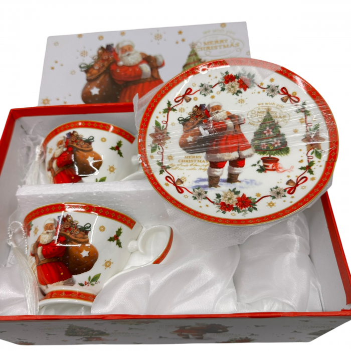 Cadou Crăciun Set Căni Merry Christmas [4]
