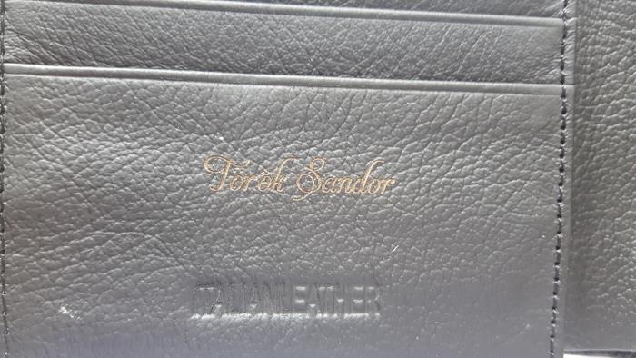 Gentleman Cadou Portofel Pierre Cardin piele naturala cu protectie RFID & Cravata Matase Naturala [7]