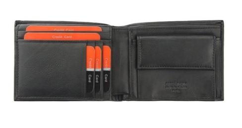 Gentleman Cadou Portofel Pierre Cardin piele naturala cu protectie RFID & Cravata Matase Naturala [2]