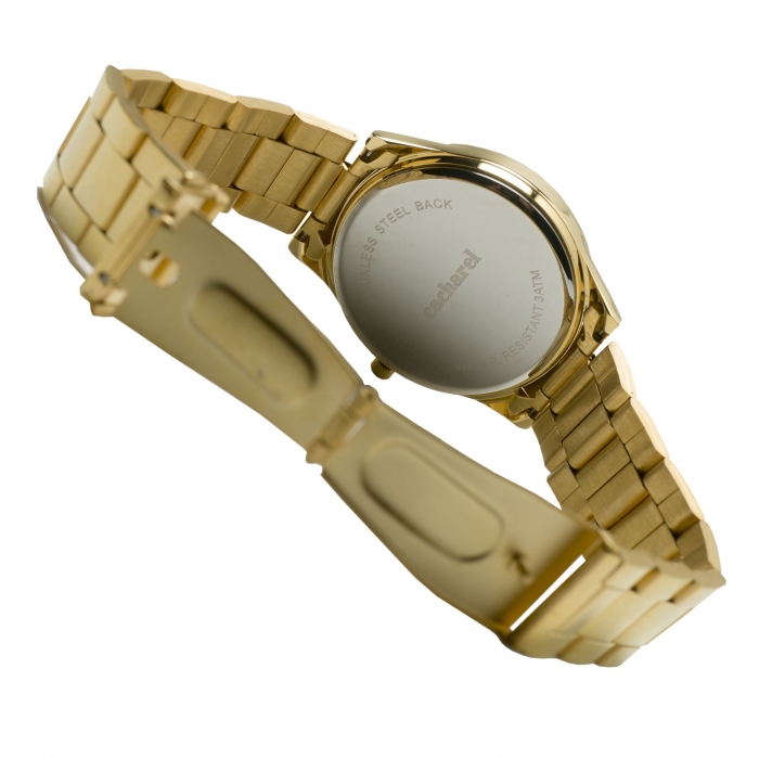 Ceas Gold Beaubourg Cacharel & Cercei Borealy Diamonds One Gold Cadou Valentines Day [4]